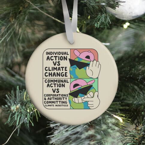 Cool Earth Meme Ornament