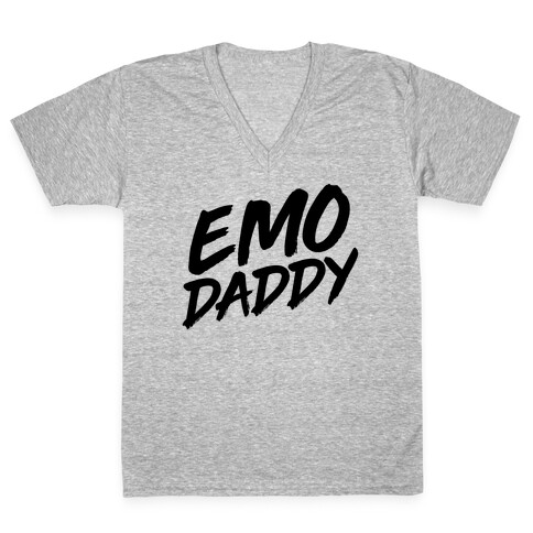 Emo Daddy V-Neck Tee Shirt