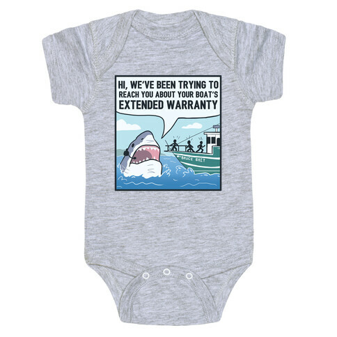 Your Boat's Extended Warranty Shark Baby One-Piece