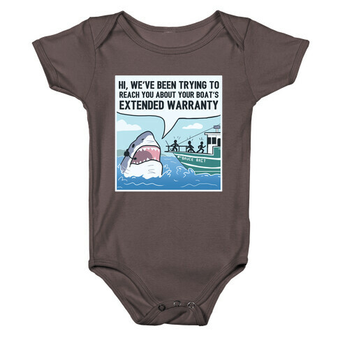 Your Boat's Extended Warranty Shark Baby One-Piece