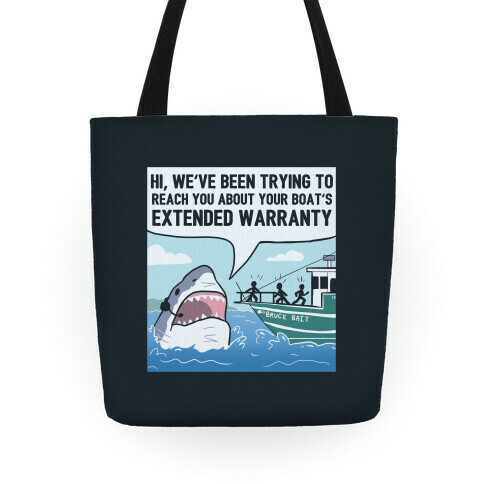 Your Boat's Extended Warranty Shark Tote