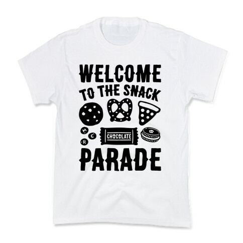 Welcome to The Snack Parade Parody Kids T-Shirt