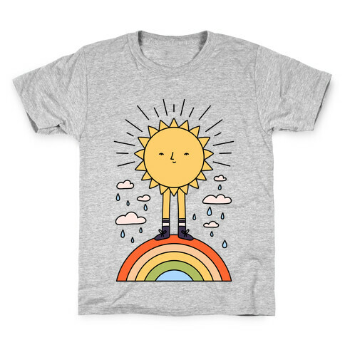 Solar Power Rainbow Kids T-Shirt