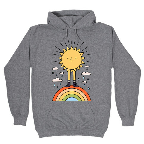 Solar Power Rainbow Hooded Sweatshirt