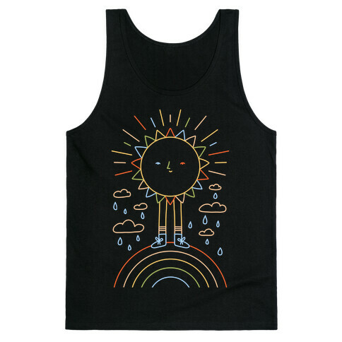 Solar Power Rainbow Tank Top