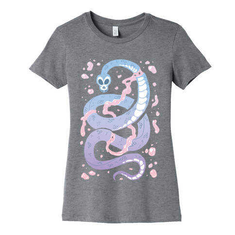 Pastel Goth Snake Womens T-Shirt