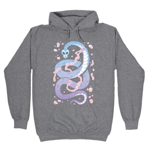 Pastel Goth Snake Hooded Sweatshirt