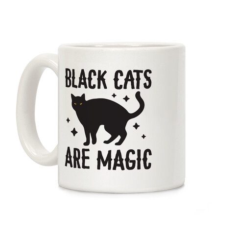 Black Cats Are Magic Coffee Mug