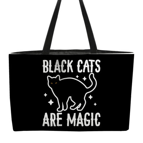 Black Cats Are Magic Weekender Tote