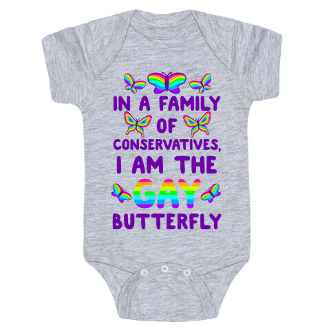 I Am the Gay Butterfly Baby One-Piece