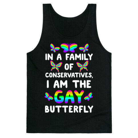 I Am the Gay Butterfly Tank Top