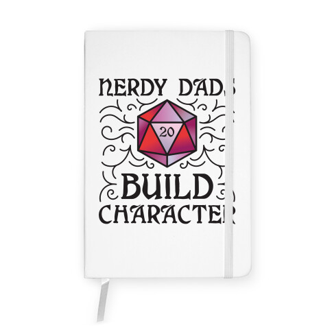 Nerdy Dads Build Character Notebook