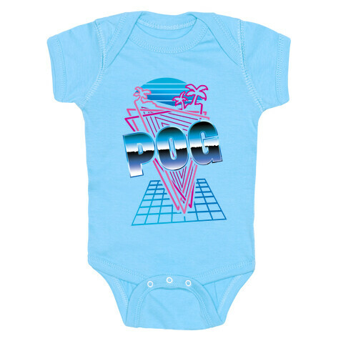 Retro Pog Baby One-Piece