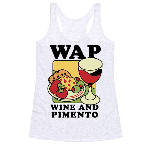 WAP (Wine And Pimento) Racerback Tank Top