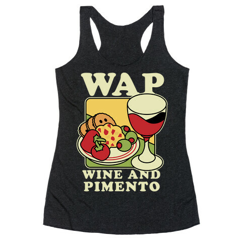 WAP (Wine And Pimento) Racerback Tank Top