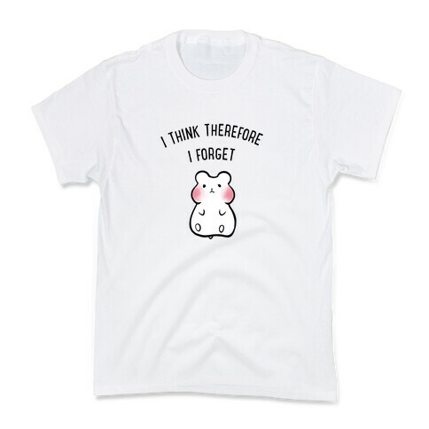 I Think Therefore I Forget Kids T-Shirt