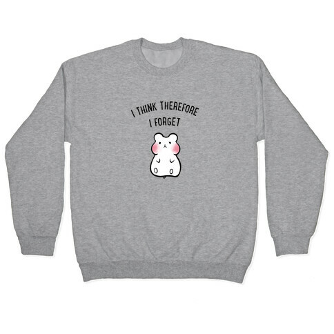 I Think Therefore I Forget Pullover