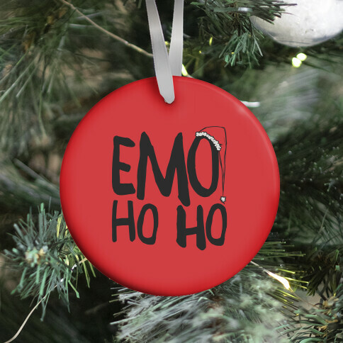 Emo Ho Ho Ornament