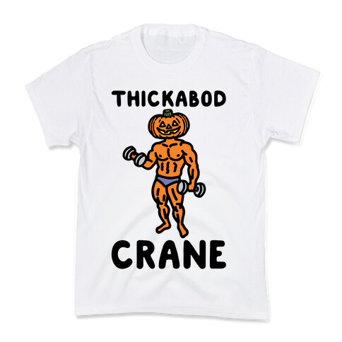 Thickabod Crane Parody Kids T-Shirt