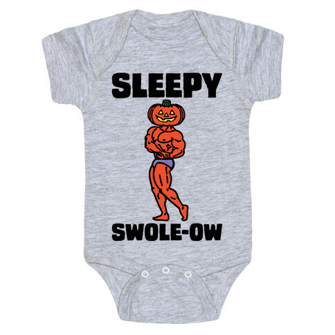 Sleep Swole-ow Parody Baby One-Piece