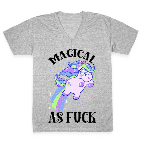 Magical As F*** V-Neck Tee Shirt