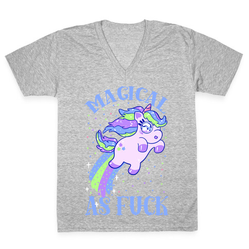 Magical As F*** V-Neck Tee Shirt