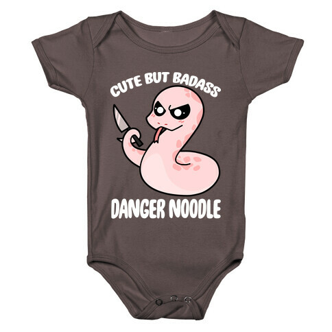 Cute But Baddass Danger Noodle Baby One-Piece