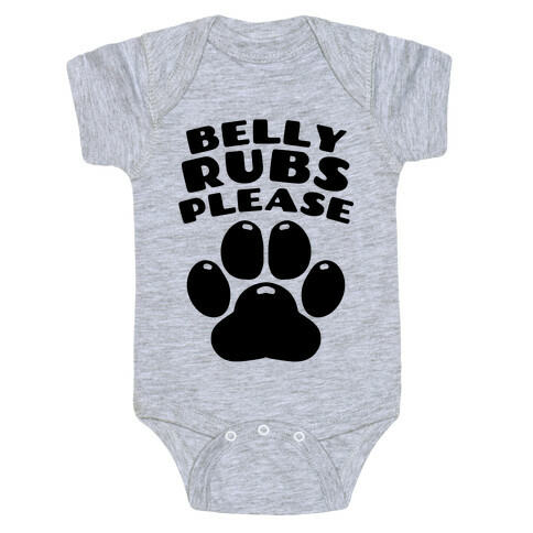 Belly Rubs Please Baby One-Piece
