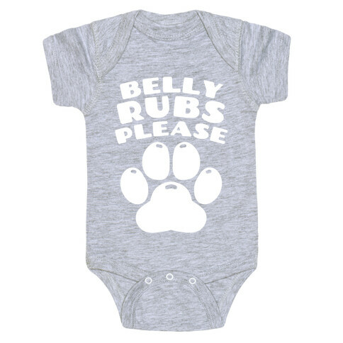 Belly Rubs Please Baby One-Piece