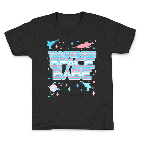 Transgender Space Babe Kids T-Shirt