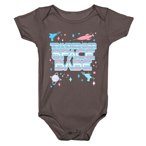 Transgender Space Babe Baby One-Piece