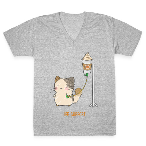 Life Support V-Neck Tee Shirt