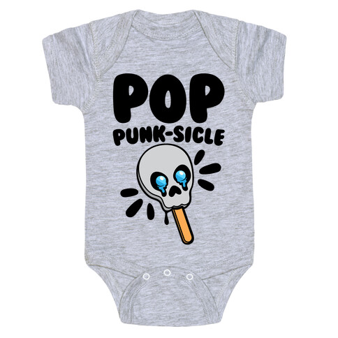 Pop Punk-sicle Parody Baby One-Piece