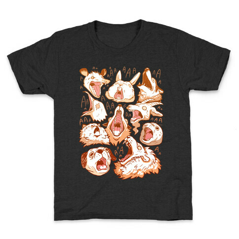 Screaming Animals Kids T-Shirt