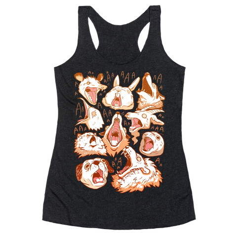 Screaming Animals Racerback Tank Top