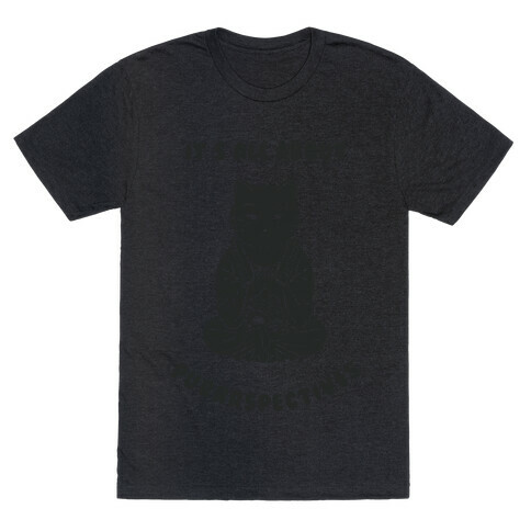 It's All About Purrrspectives (black) T-Shirt