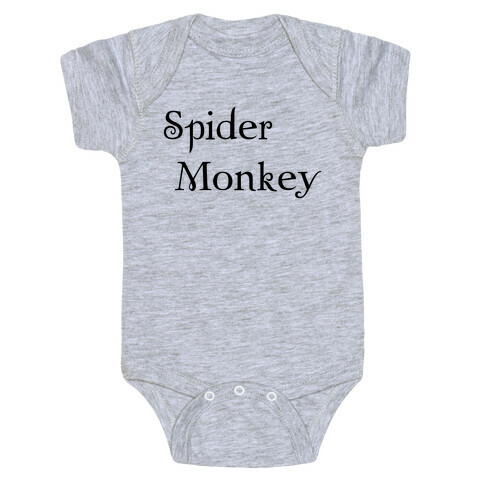 Spider Monkey Baby One-Piece
