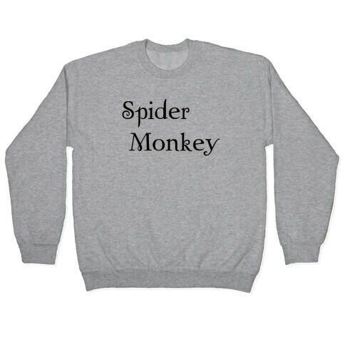 Spider Monkey Pullover