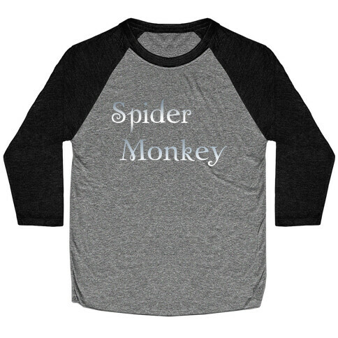 Spider Monkey Baseball Tee