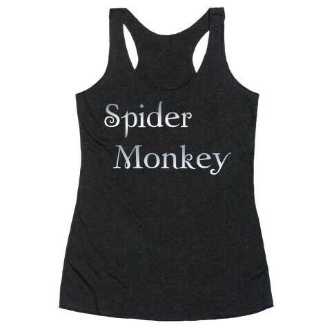 Spider Monkey Racerback Tank Top