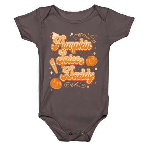 Pumpkin Spice Daddy Baby One-Piece