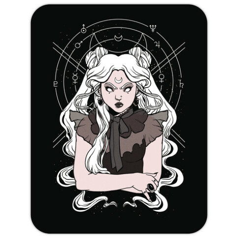 Goth Usagi (Sailor Moon Parody) Die Cut Sticker