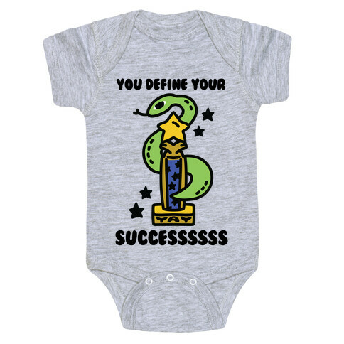 You Define Your Success Baby One-Piece