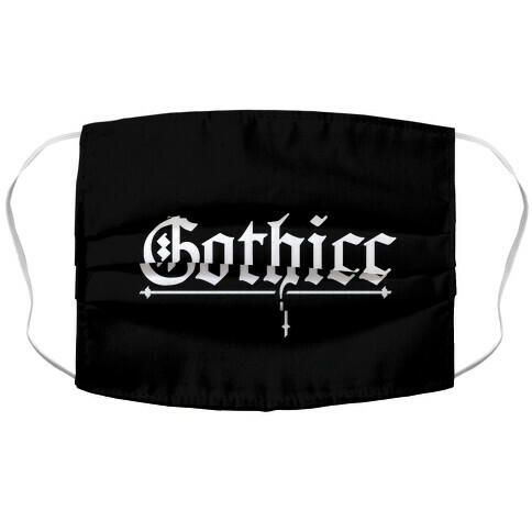 Gothicc Accordion Face Mask