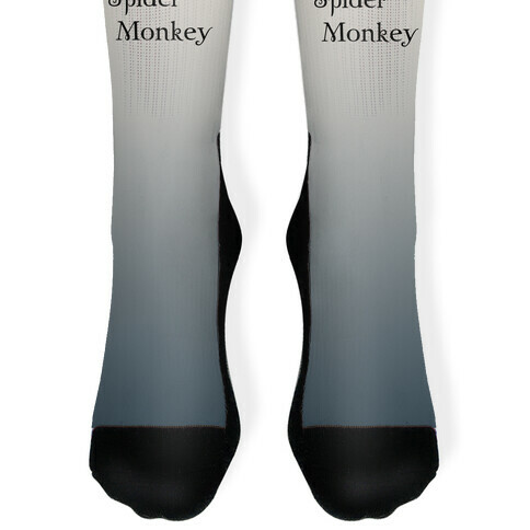 Spider Monkey Sock
