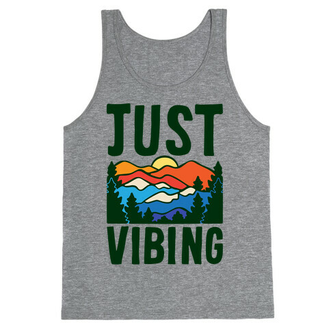 Just Vibing Mountains Tank Top