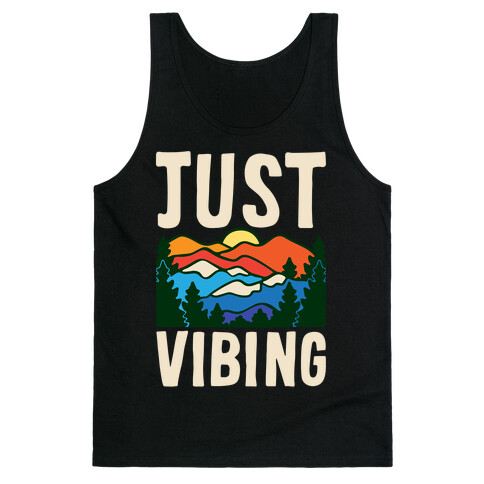 Just Vibing Mountains Tank Top