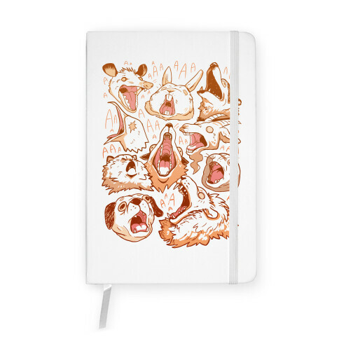 Screaming Animals Notebook