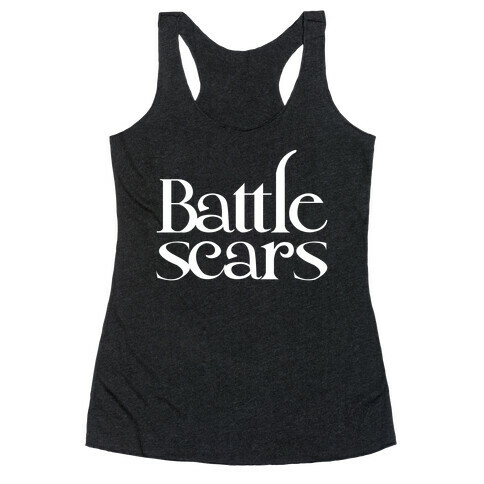 Battle Scars Racerback Tank Top