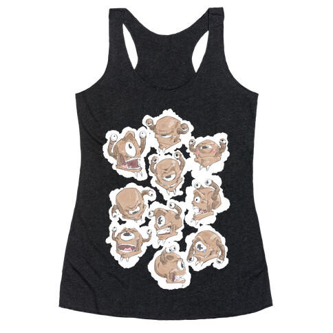 Beholder Expression Study Racerback Tank Top